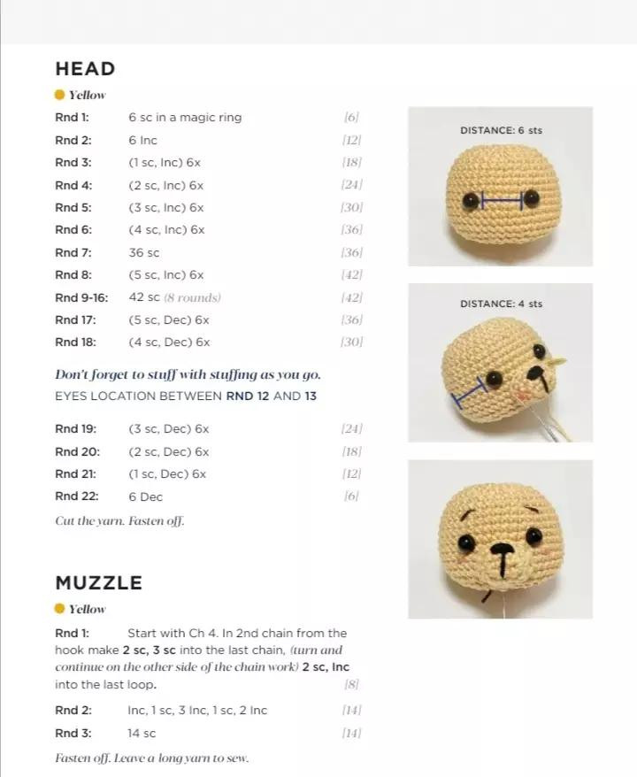Free Crochet Pattern for Cute Winnie the Pooh Amigurumi Doll