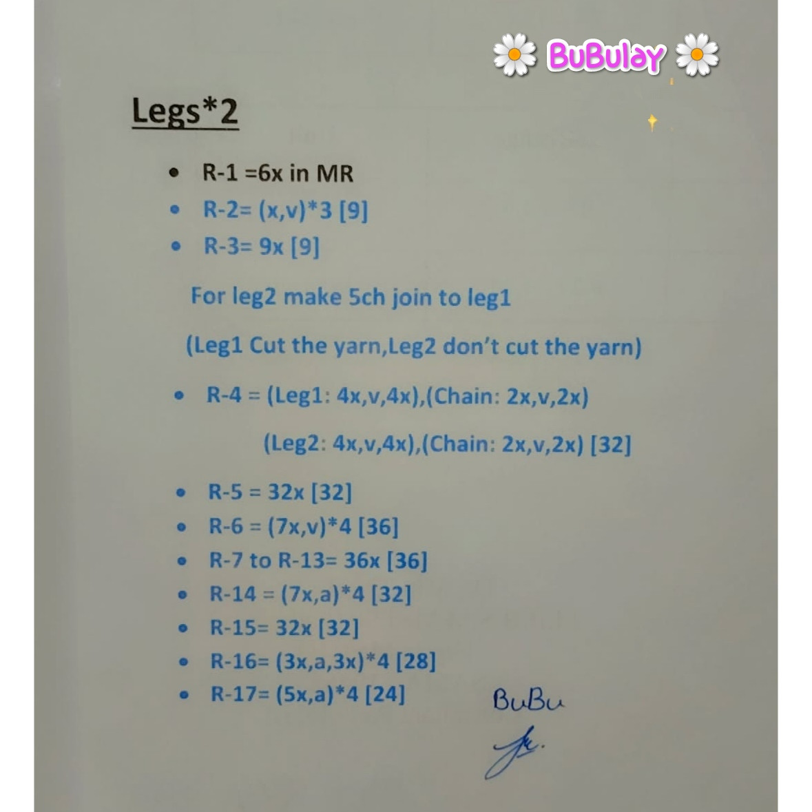 Free Crochet Pattern for DuDu and BuBu Amigurumi Bears