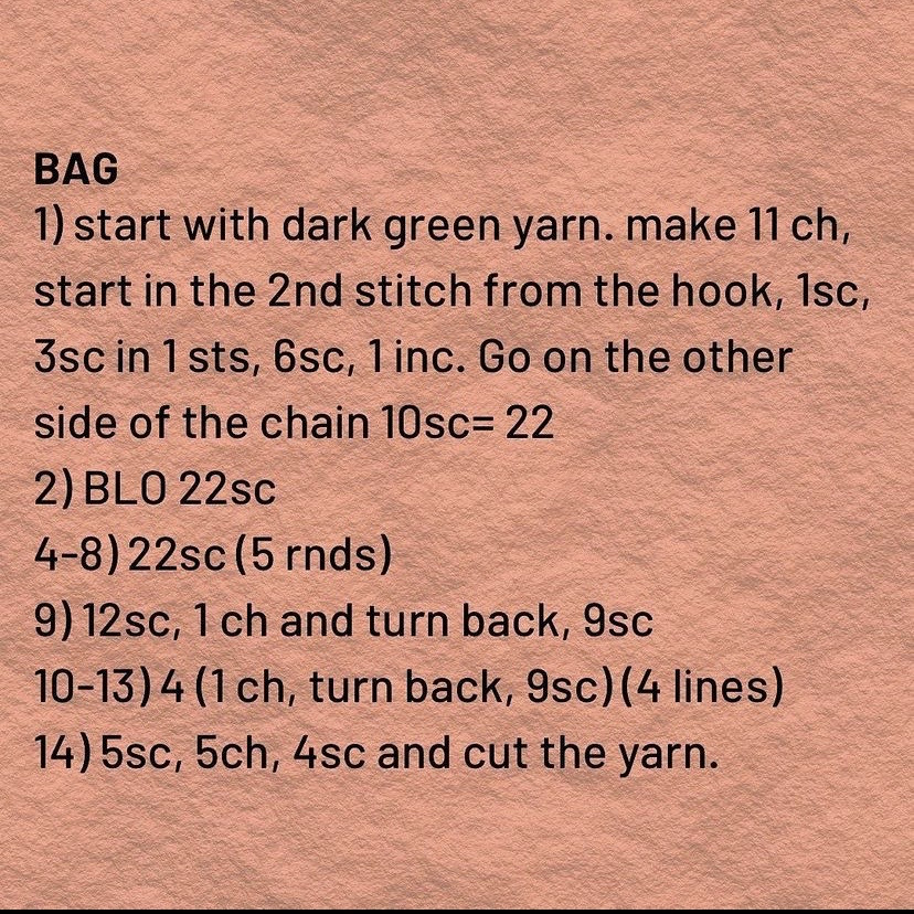 Free Crochet Pattern for Girl Amigurumi Doll with Bear