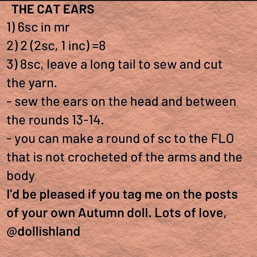 Free Crochet Pattern for Girl Amigurumi Doll with Bear