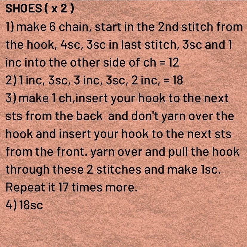 Free Crochet Pattern for Girl Amigurumi Doll with Bear