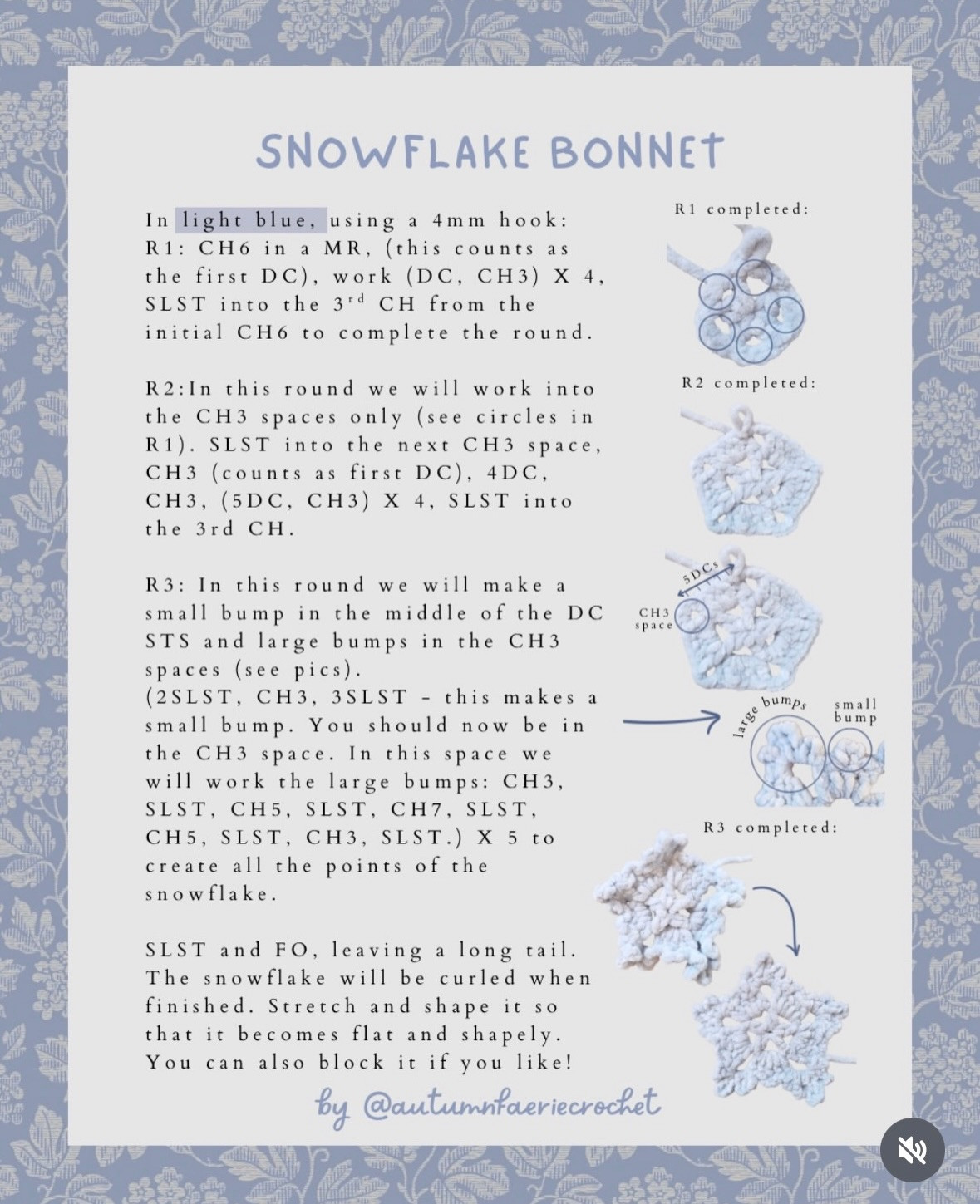 Free Crochet Pattern for Little Miss Snowflake Duckling Amigurumi