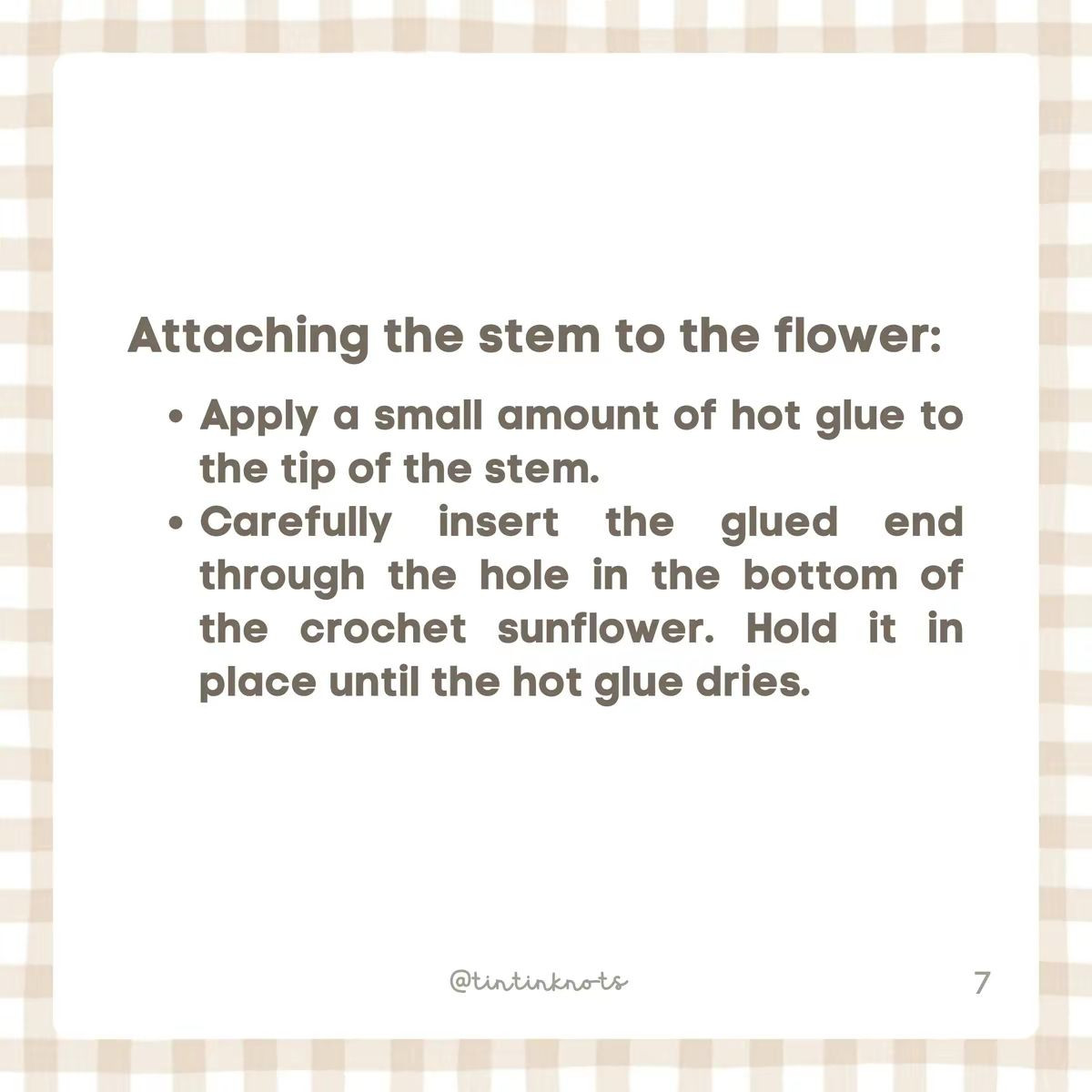 Free Crochet Pattern for Mini Sunflower Bouquet