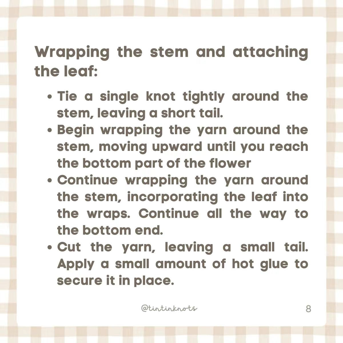 Free Crochet Pattern for Mini Sunflower Bouquet