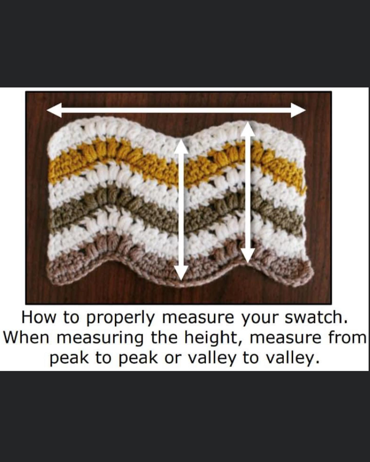 Free Crochet Pattern for Wavy Striped Tee with Sizing Chart and Stitch Guide