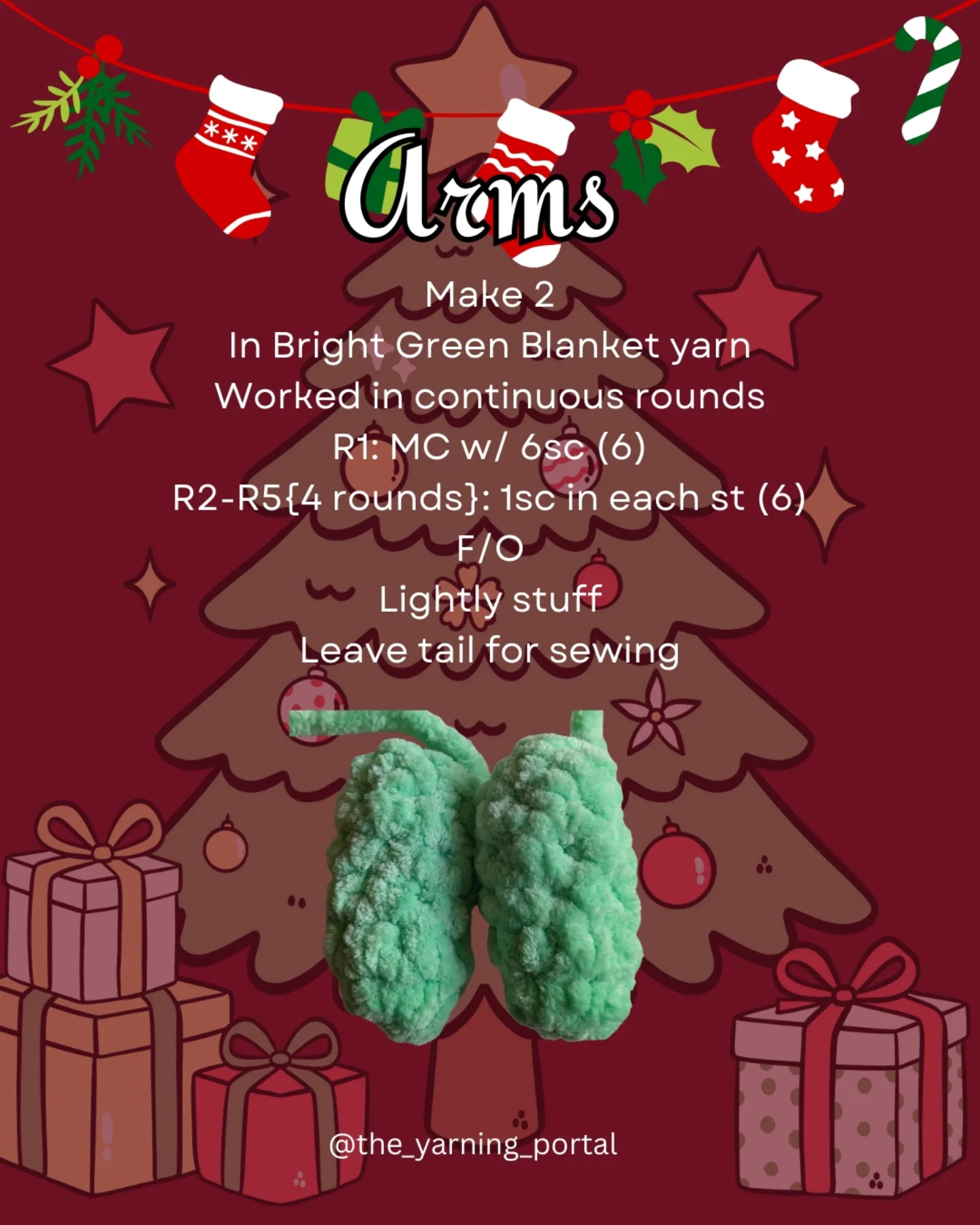 Free Crochet Pattern Grinchy Guy Amigurumi Doll