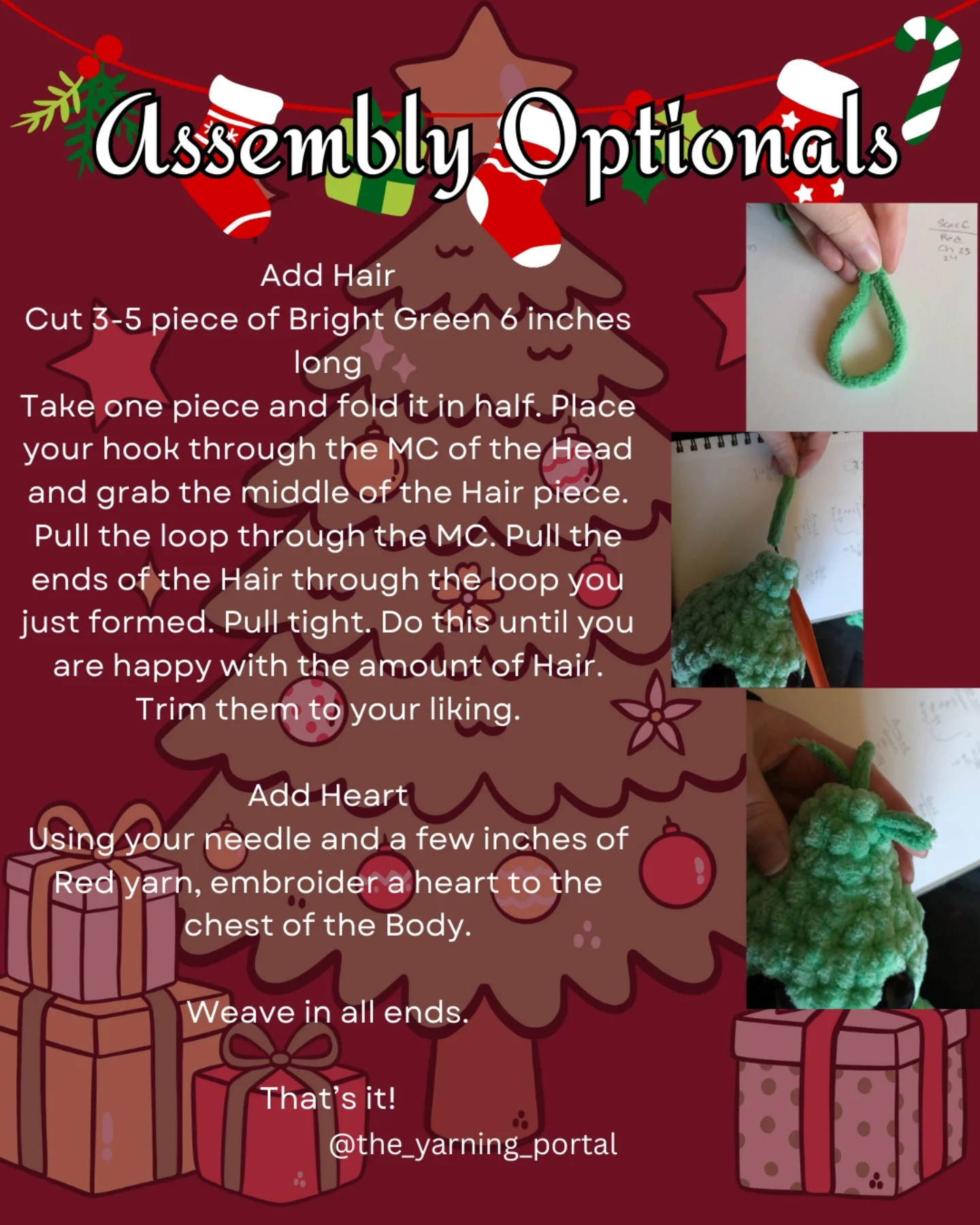 Free Crochet Pattern Grinchy Guy Amigurumi Doll