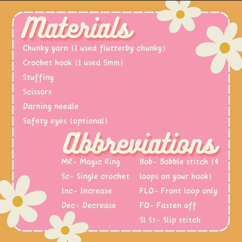 Free Crochet Pattern Hazel the Hamster Amigurumi