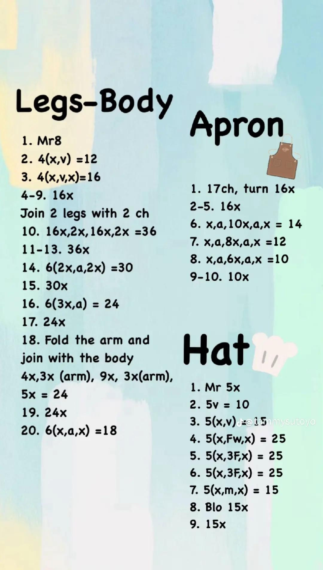 Free Crochet Pattern Hello Kitty Amigurumi Doll