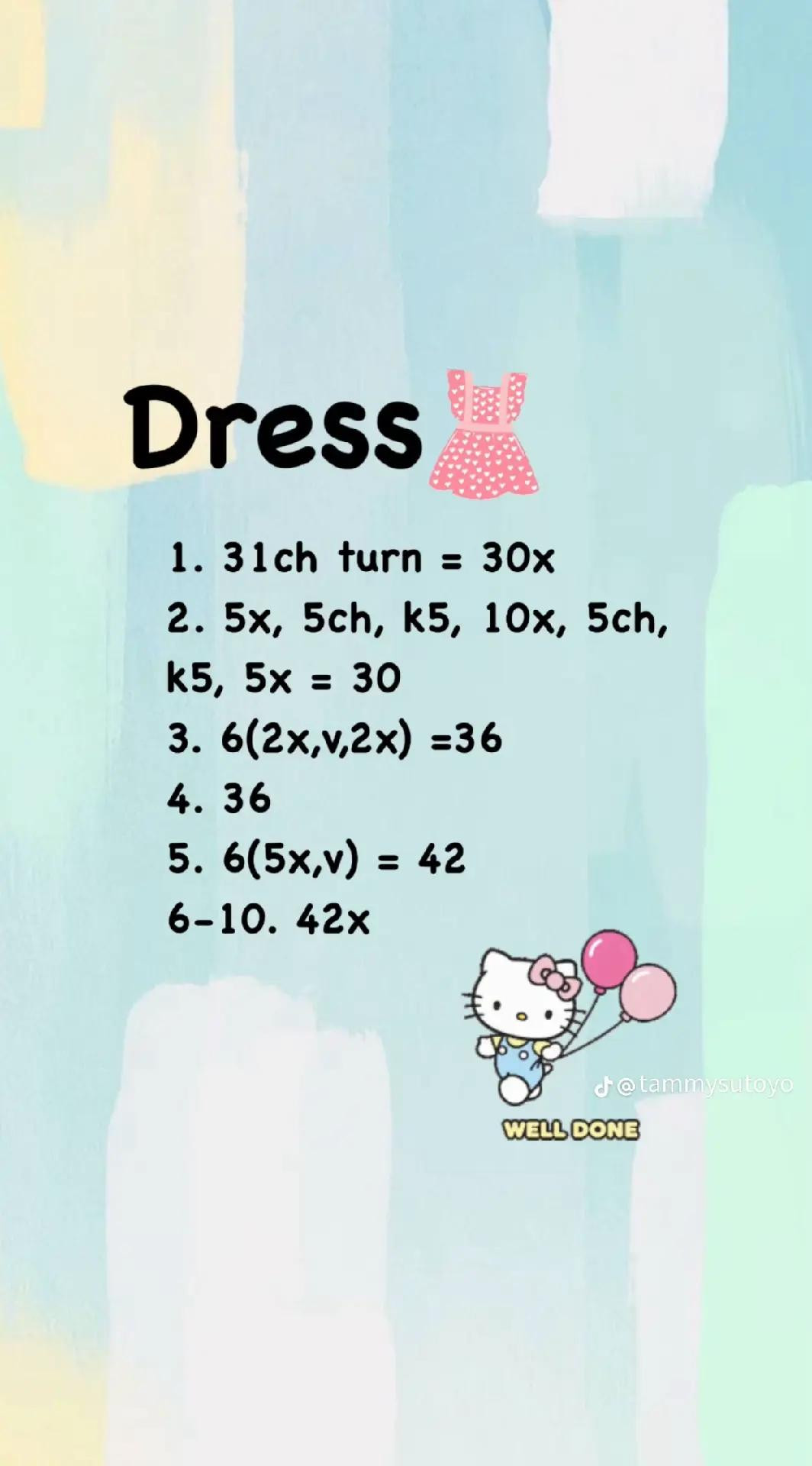 Free Crochet Pattern Hello Kitty Amigurumi Doll