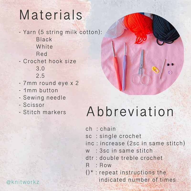 Free Crochet Pattern: Kaonashi No Face Card Pouch - Complete Chart and Instructions by Knitworkz