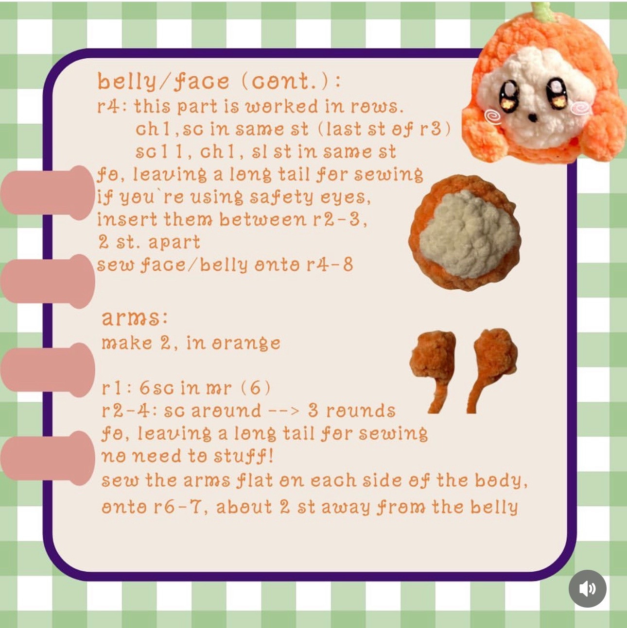 Free Crochet Pattern: Kirby and Waddle Dee Cherry Amigurumi Dolls