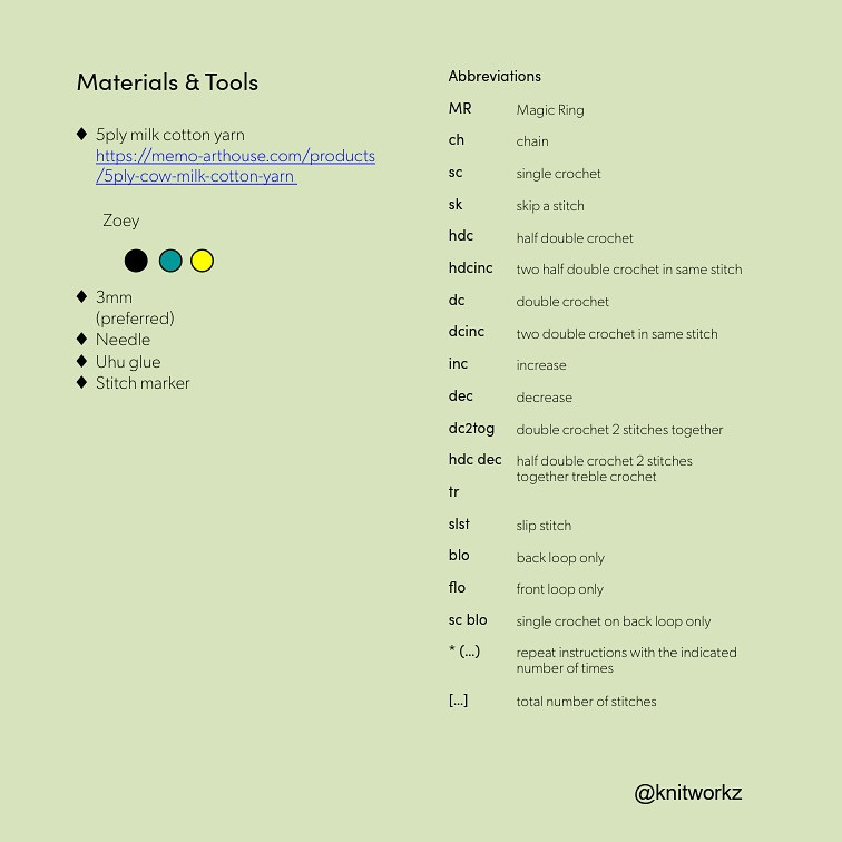 Free Crochet Pattern Labubu v1/v3 Zoey Outfit: Hair, Pants, and Accessories