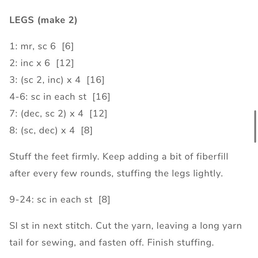 Free Crochet Pattern: Long-Legged Cat Amigurumi Tutorial