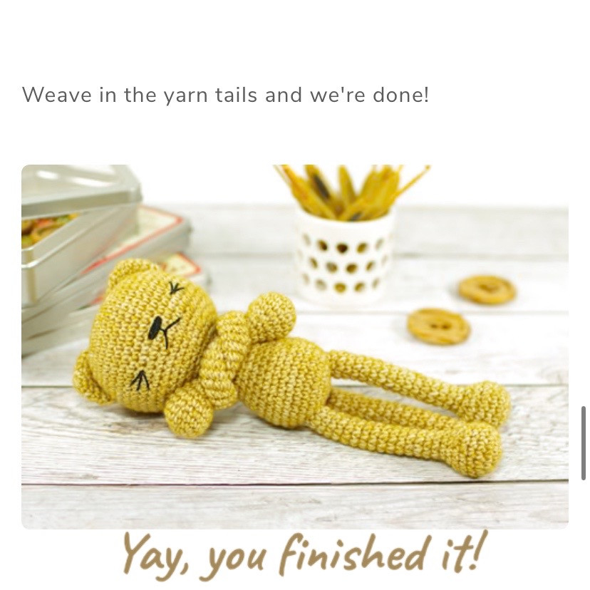 Free Crochet Pattern: Long-Legged Cat Amigurumi Tutorial