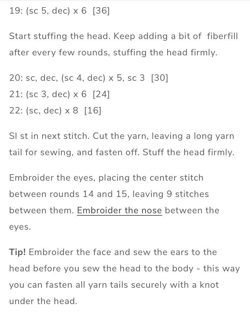 Free Crochet Pattern: Long-Legged Cat Amigurumi Tutorial