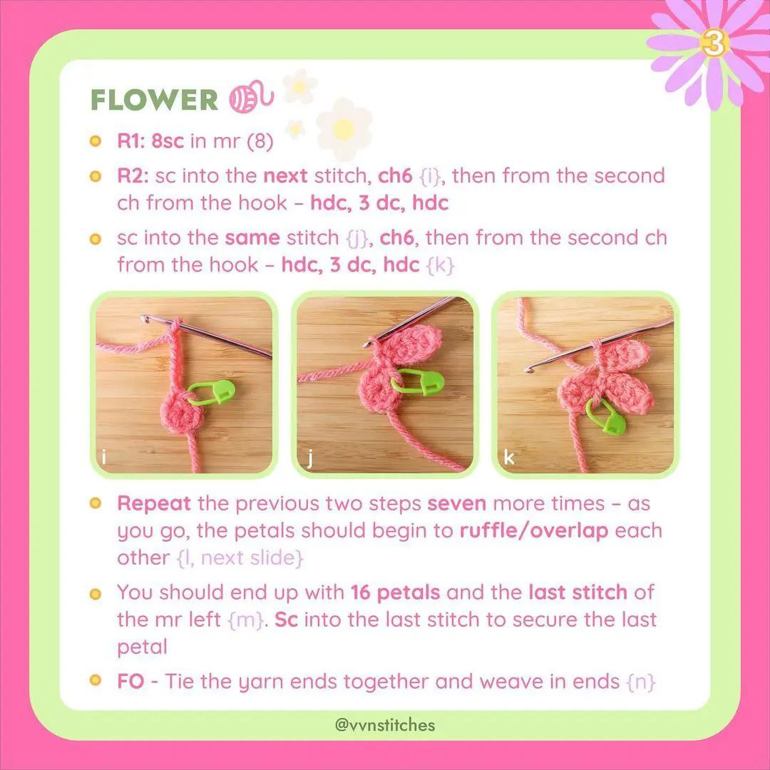 Free Crochet Pattern: No-Sew Headphone Flower Sprout