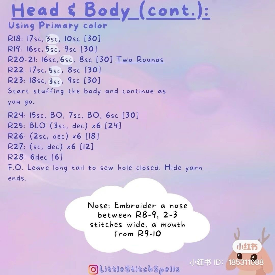 Free Crochet Pattern: Pepper the Wolpertinger Amigurumi