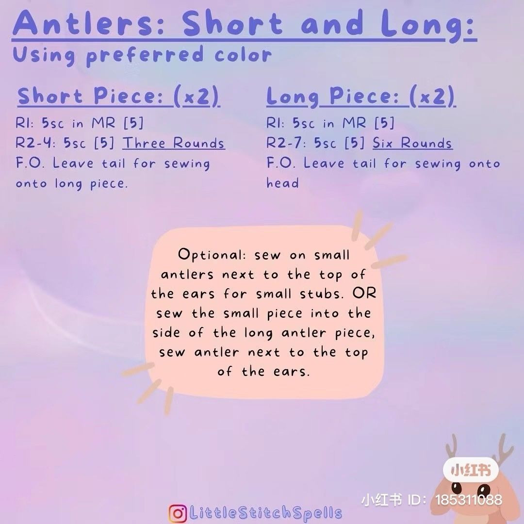 Free Crochet Pattern: Pepper the Wolpertinger Amigurumi