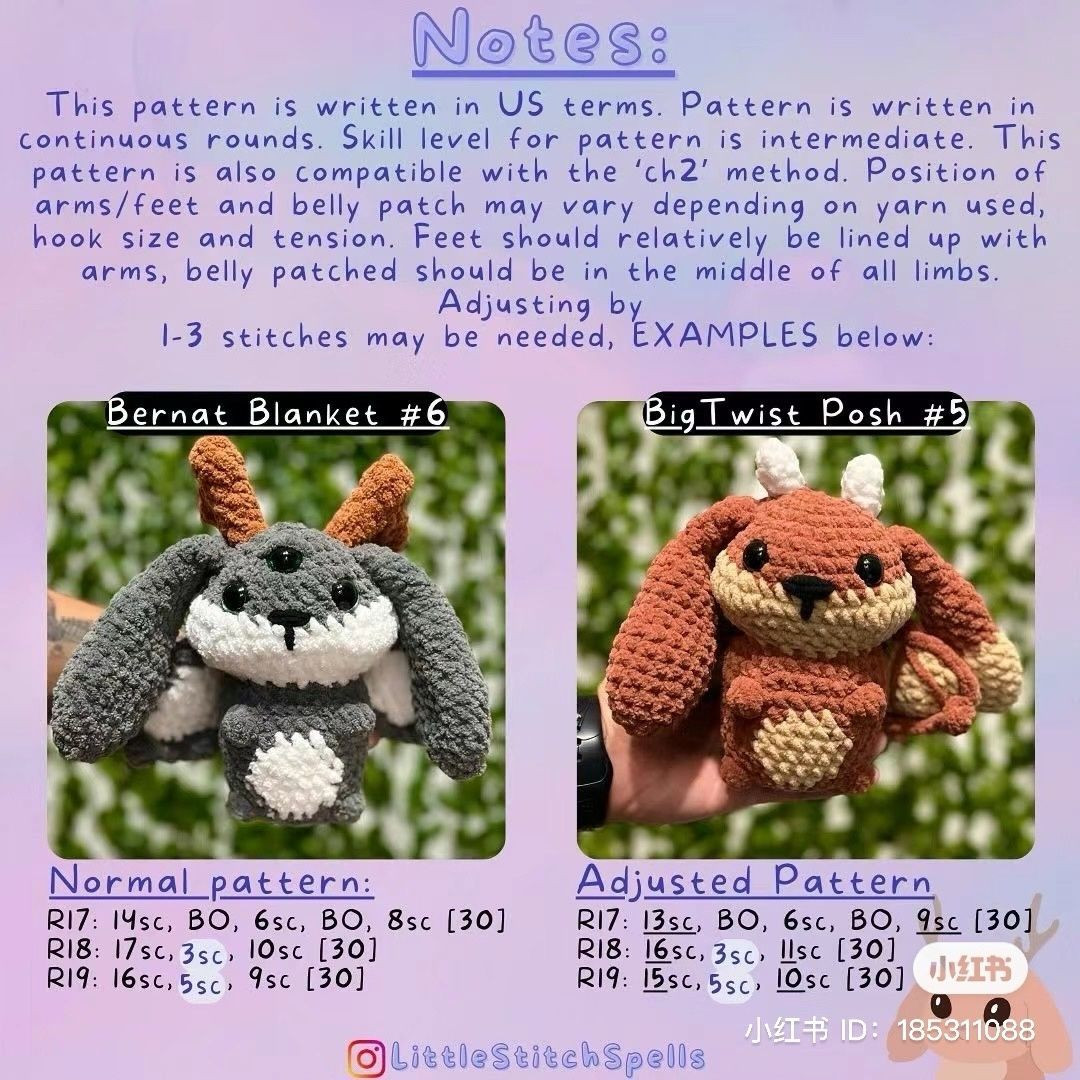 Free Crochet Pattern: Pepper the Wolpertinger Amigurumi