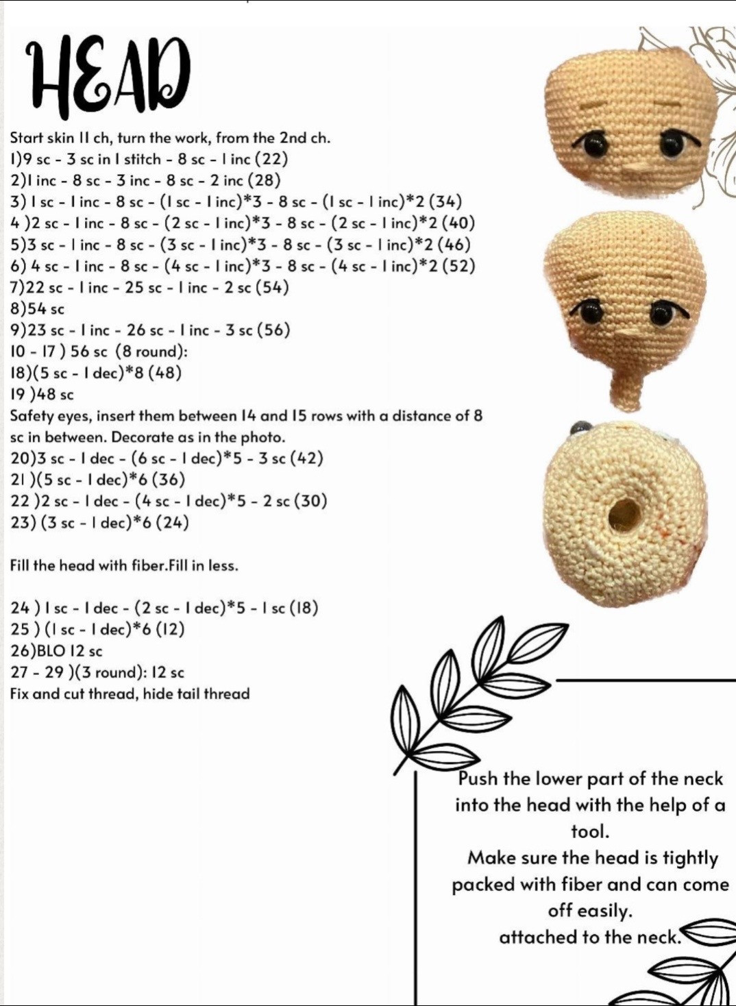 Free Crochet Pattern: Sailor Moon Amigurumi Doll