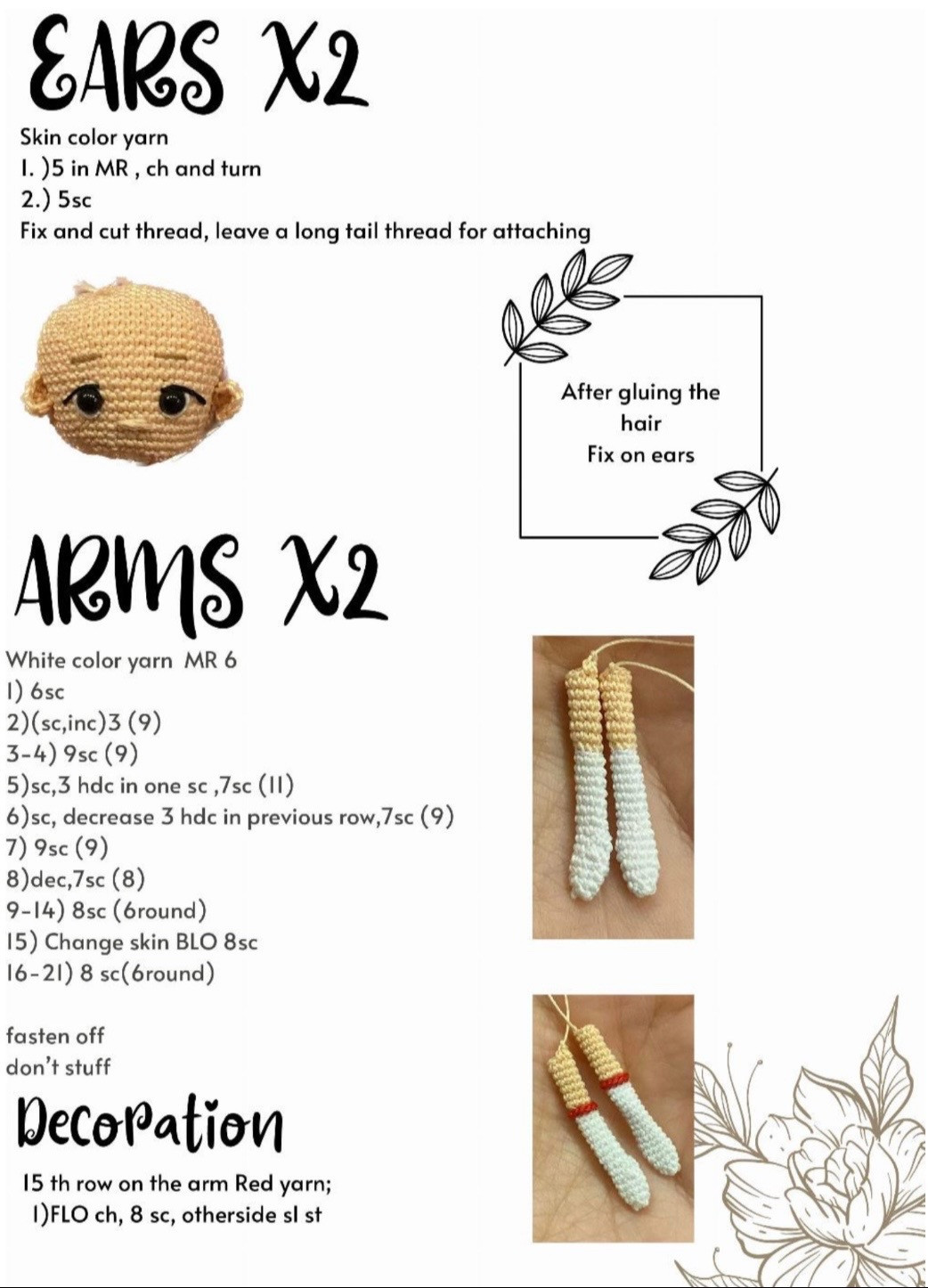 Free Crochet Pattern: Sailor Moon Amigurumi Doll