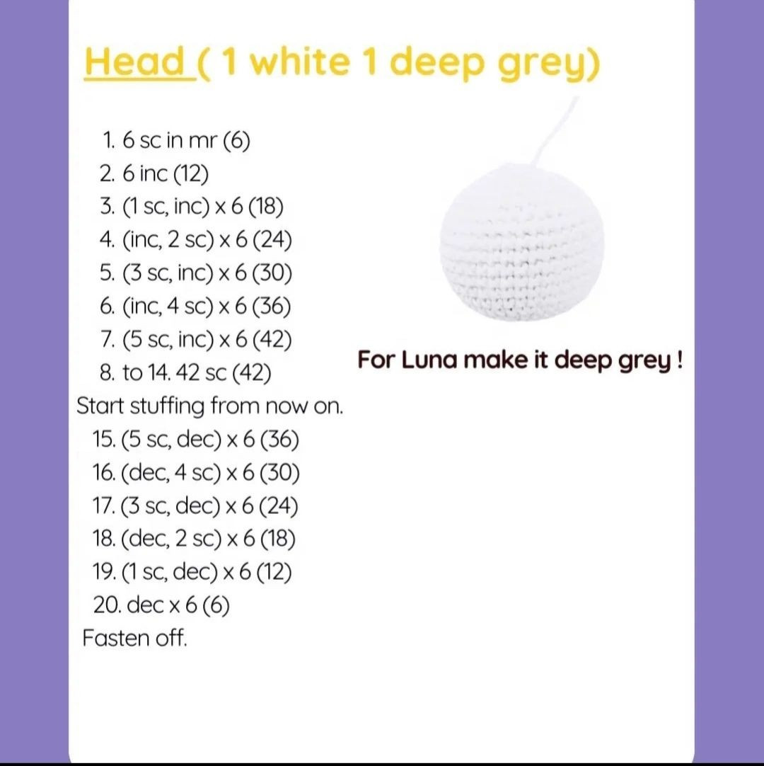 Free Crochet Pattern: Sailor Moon Luna and Artemis Amigurumi Keychains