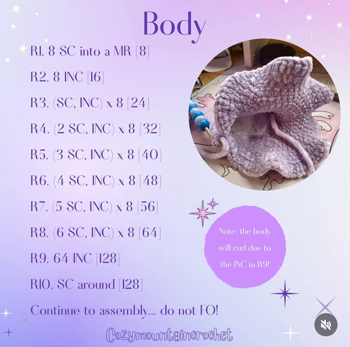 Free Crochet Pattern: Sleepy Moon Desk Buddy Amigurumi