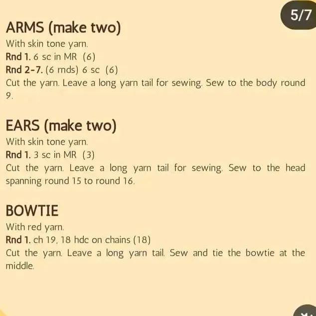 Free Crochet Pattern: Snow White Amigurumi Doll with Detailed Instructions