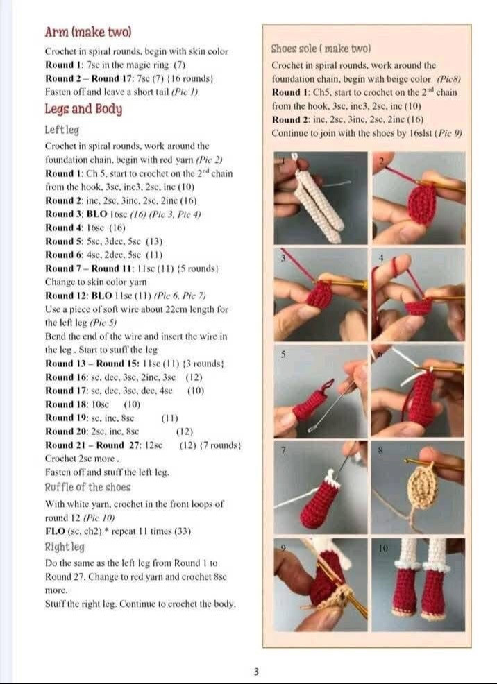 Free Crochet Pattern: Snowflake Doll Amigurumi by Moonlight Crochet