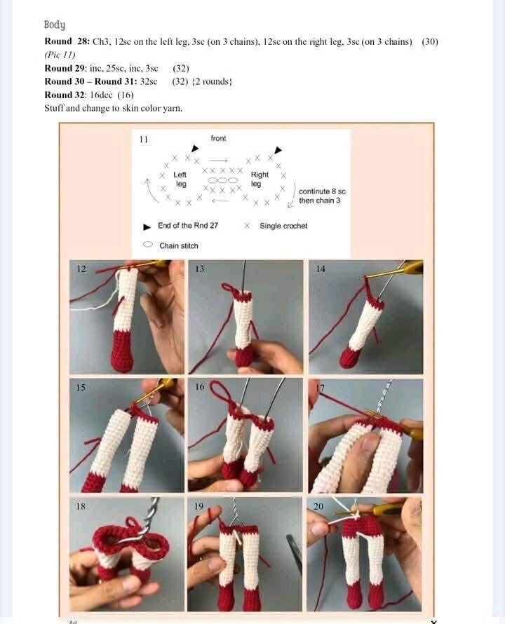 Free Crochet Pattern: Snowflake Doll Amigurumi by Moonlight Crochet