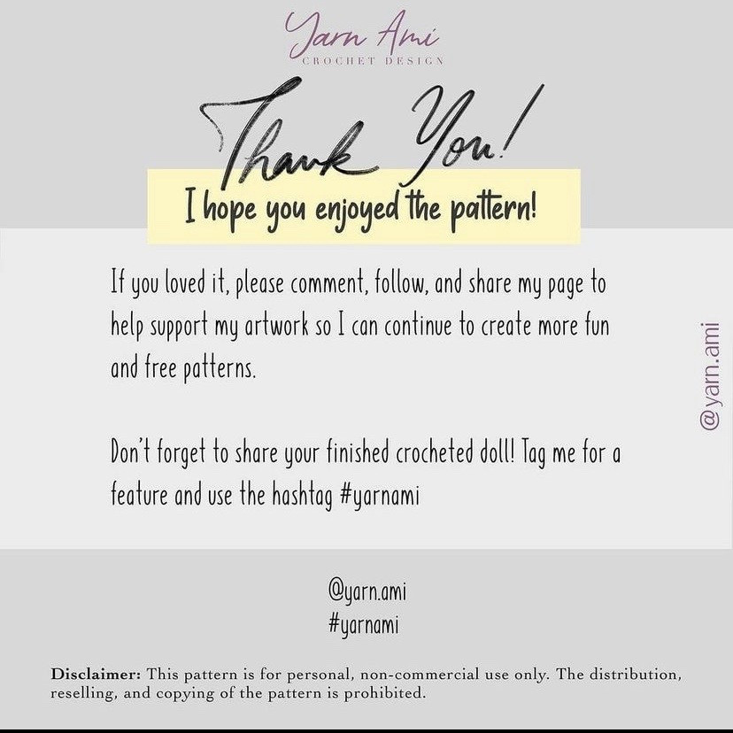 Free Crochet Pattern: Sock Monkey Amigurumi Doll