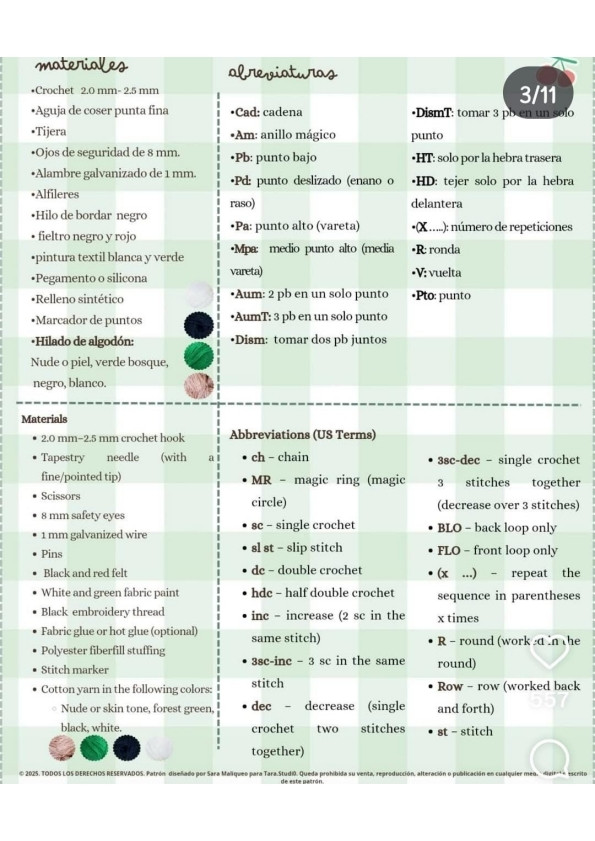 Free Crochet Pattern: Squid Game Player 456 Gi-Hun Doll