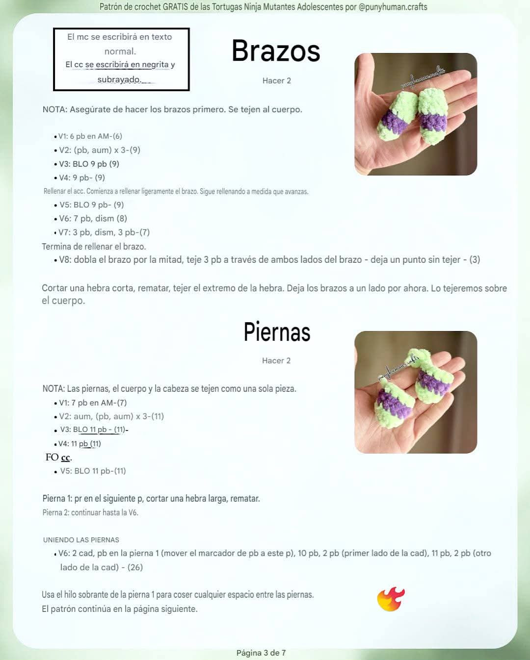 Free Crochet Pattern: Teenage Mutant Ninja Turtles Amigurumi Dolls