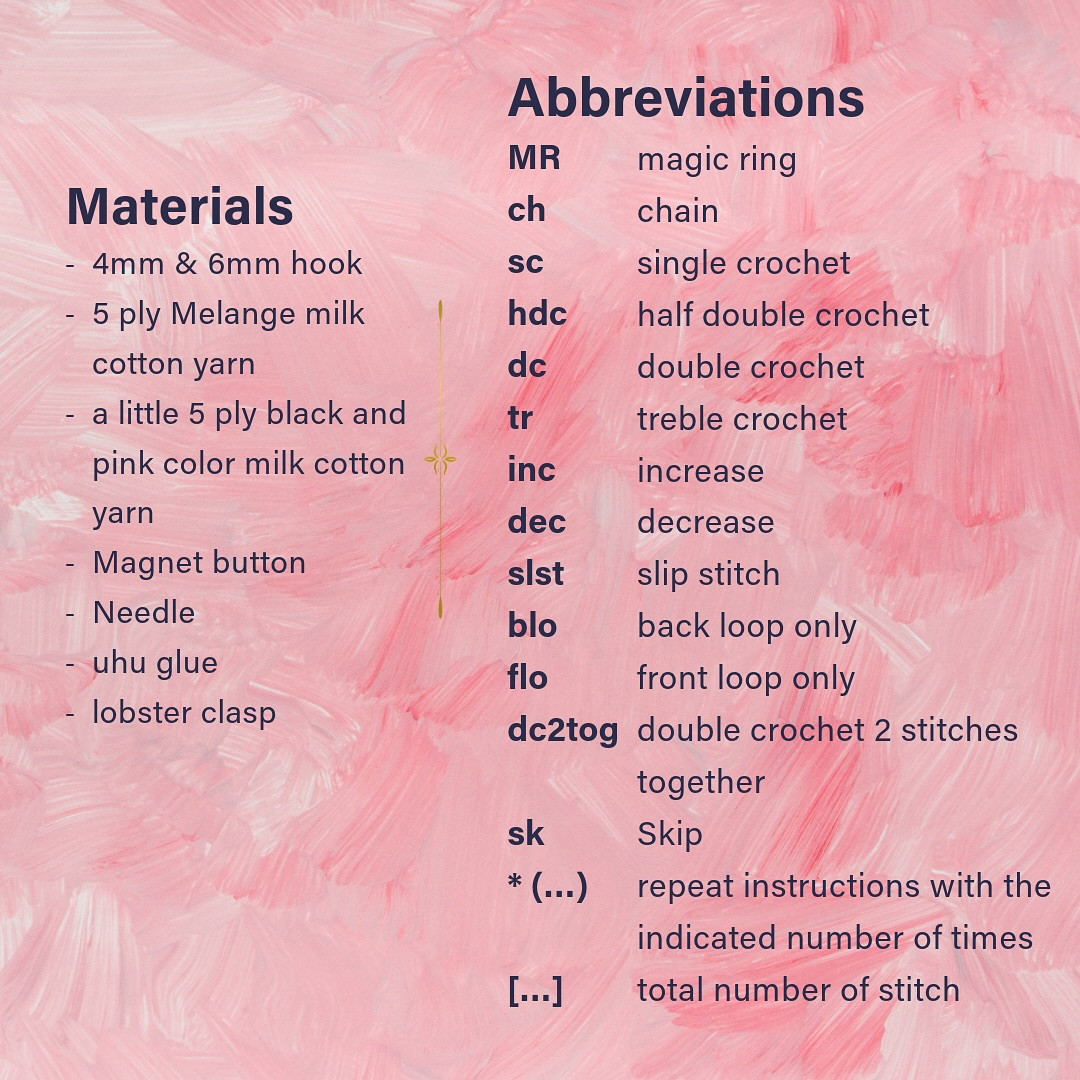 Free Crochet Pattern & Tutorial for Blue Melange Bear HP Pouch with Tassel Charm by Knitworkz