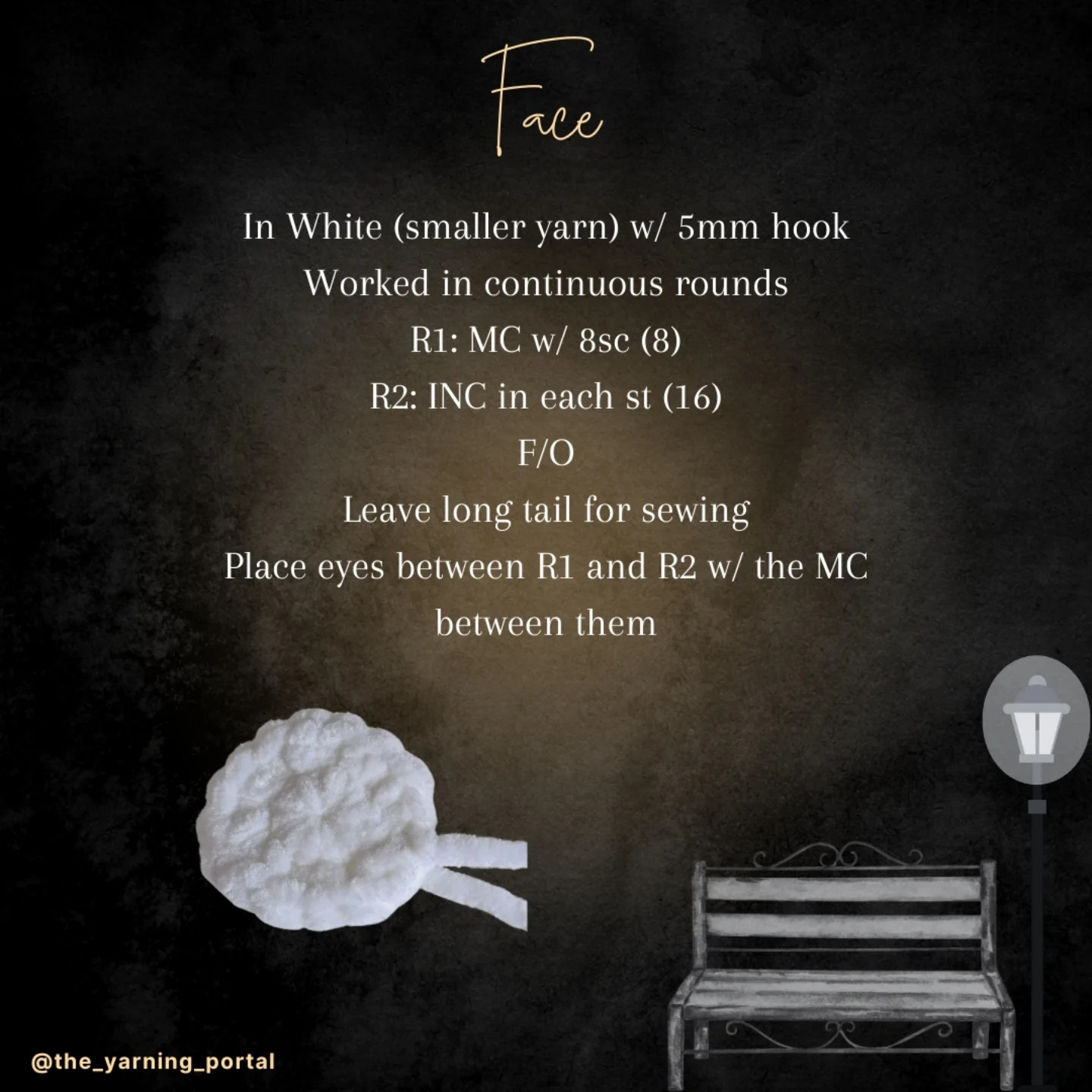 Free Crochet Pattern: Wandering Husk (Hollow Knight) Amigurumi Doll