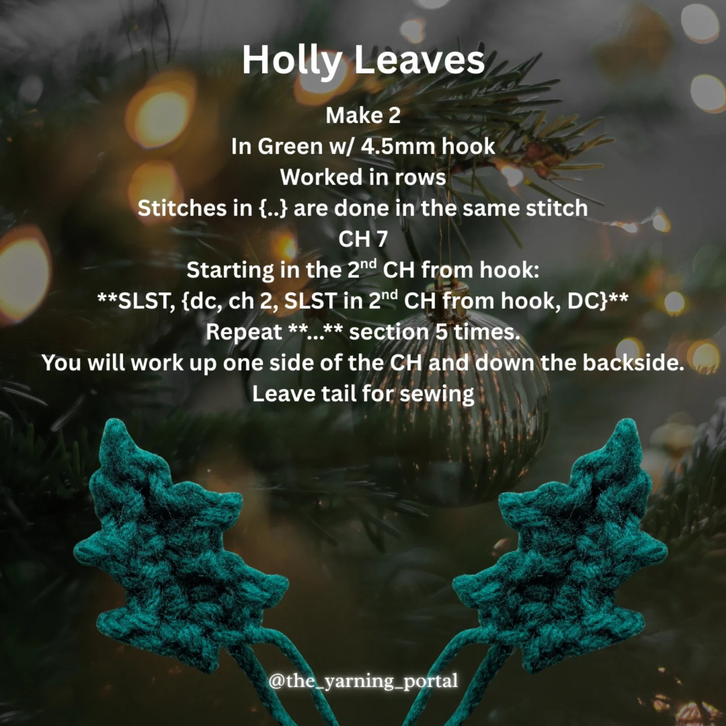 Free Crochet Pattern: Yule Candle Amigurumi