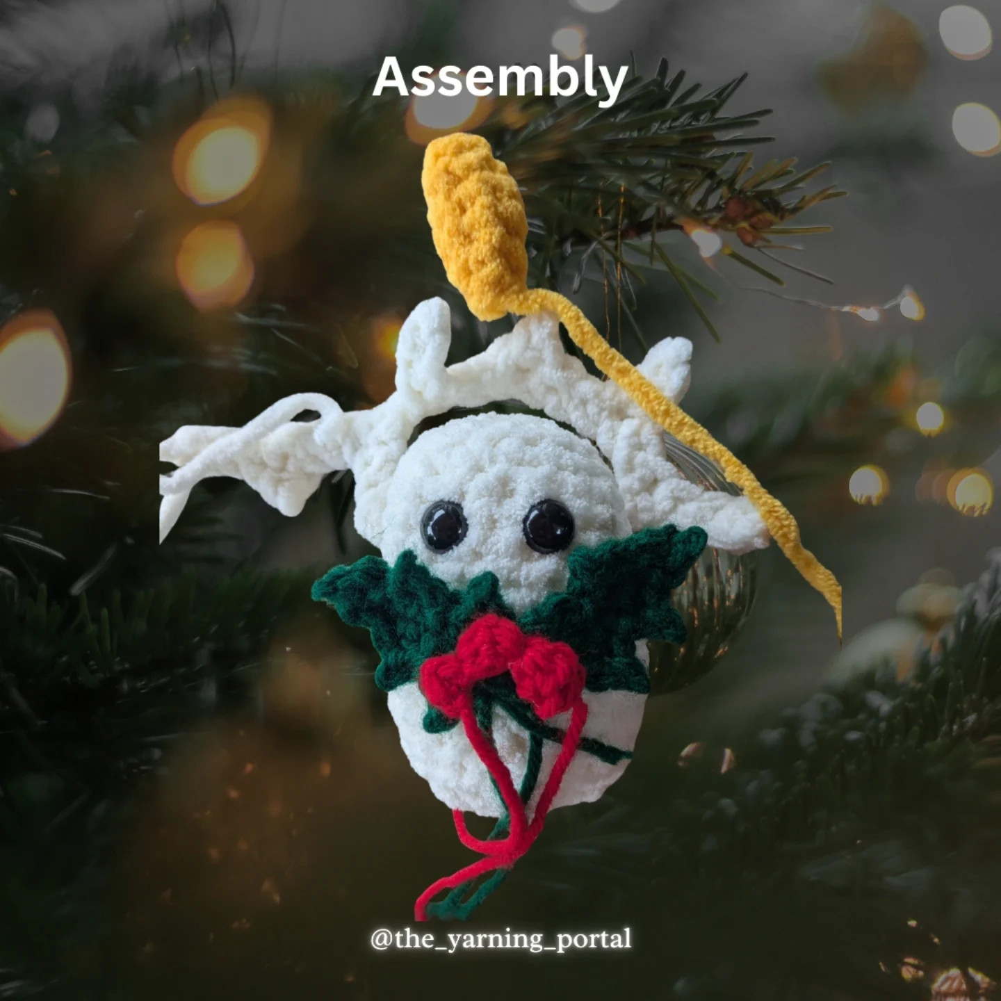 Free Crochet Pattern: Yule Candle Amigurumi