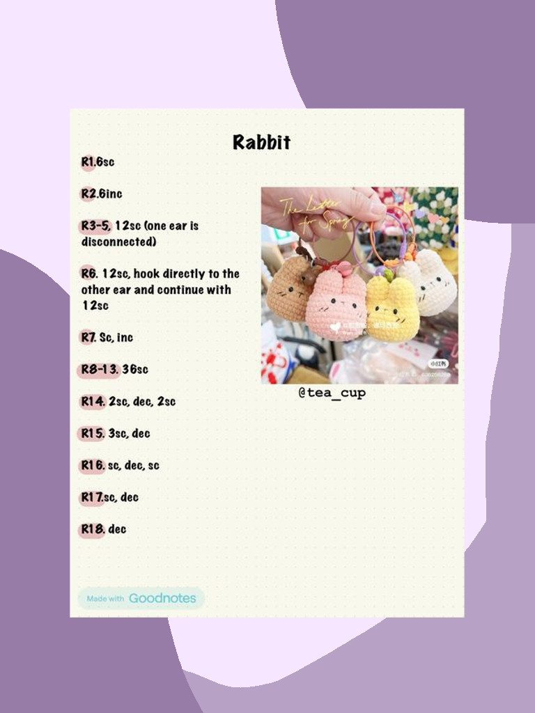 Free Crochet Patterns for Amigurumi Ducks, Rabbits, Flowers and Ice Cream