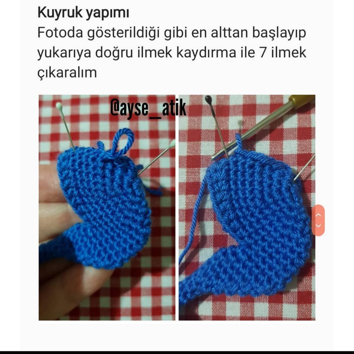 Free Crochet Peacock Amigurumi Pattern with Turkish Instructions