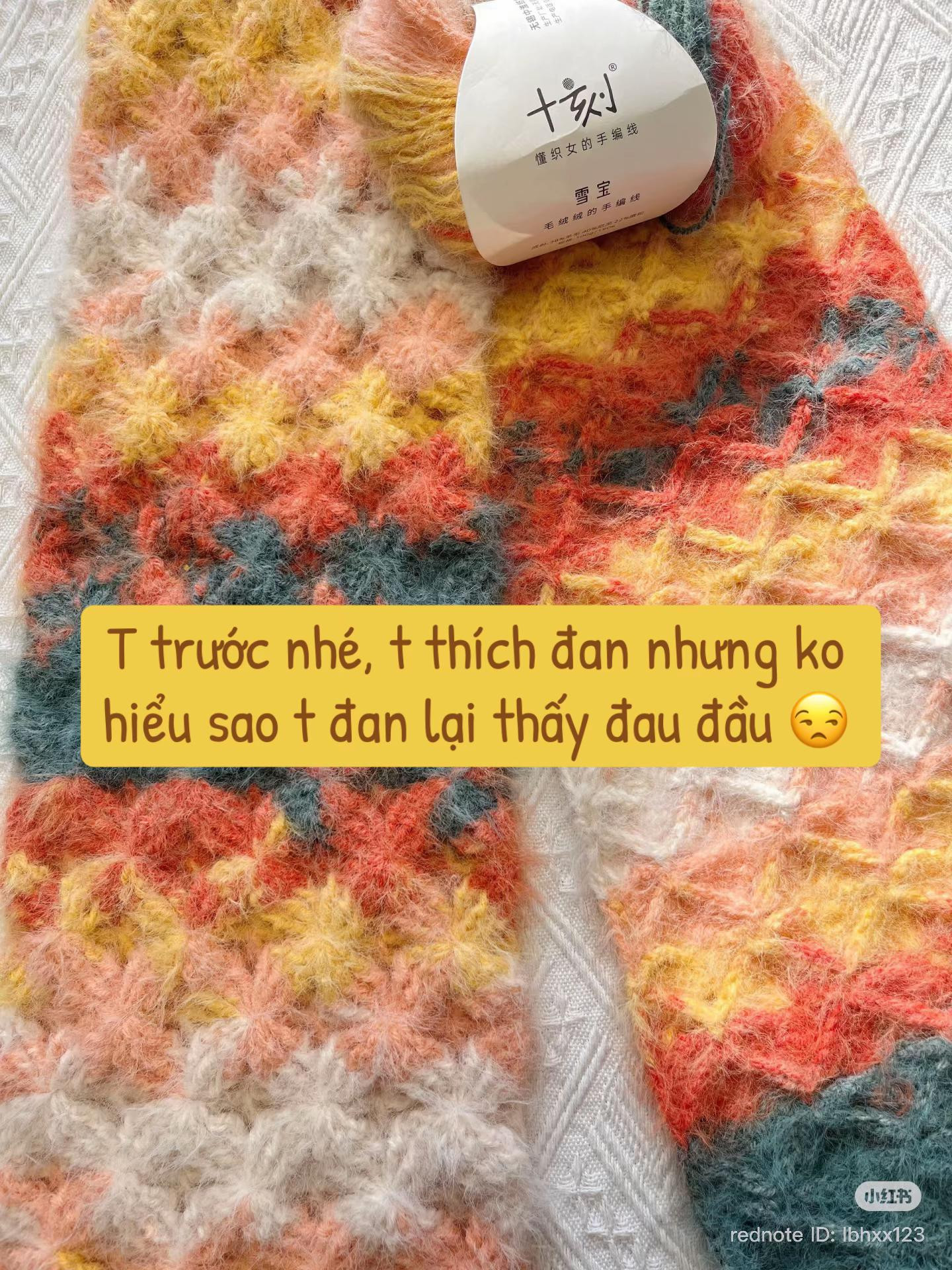 Free Crochet Scarf Chart for Colorful Fluffy Yarn