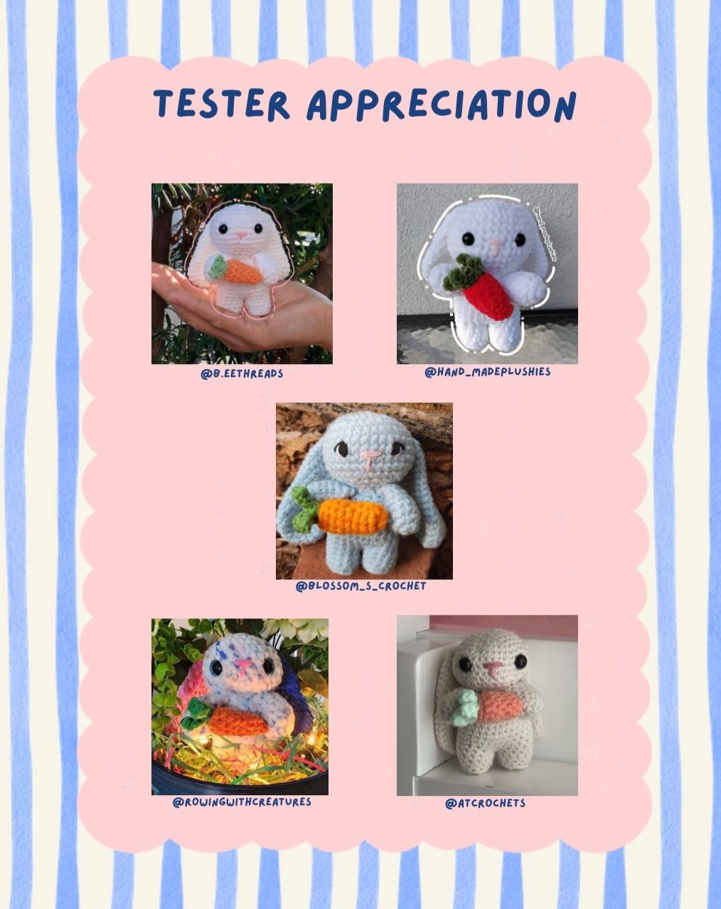 Free Cuddly Carrot Bunny Crochet Pattern by YarnTree.JO