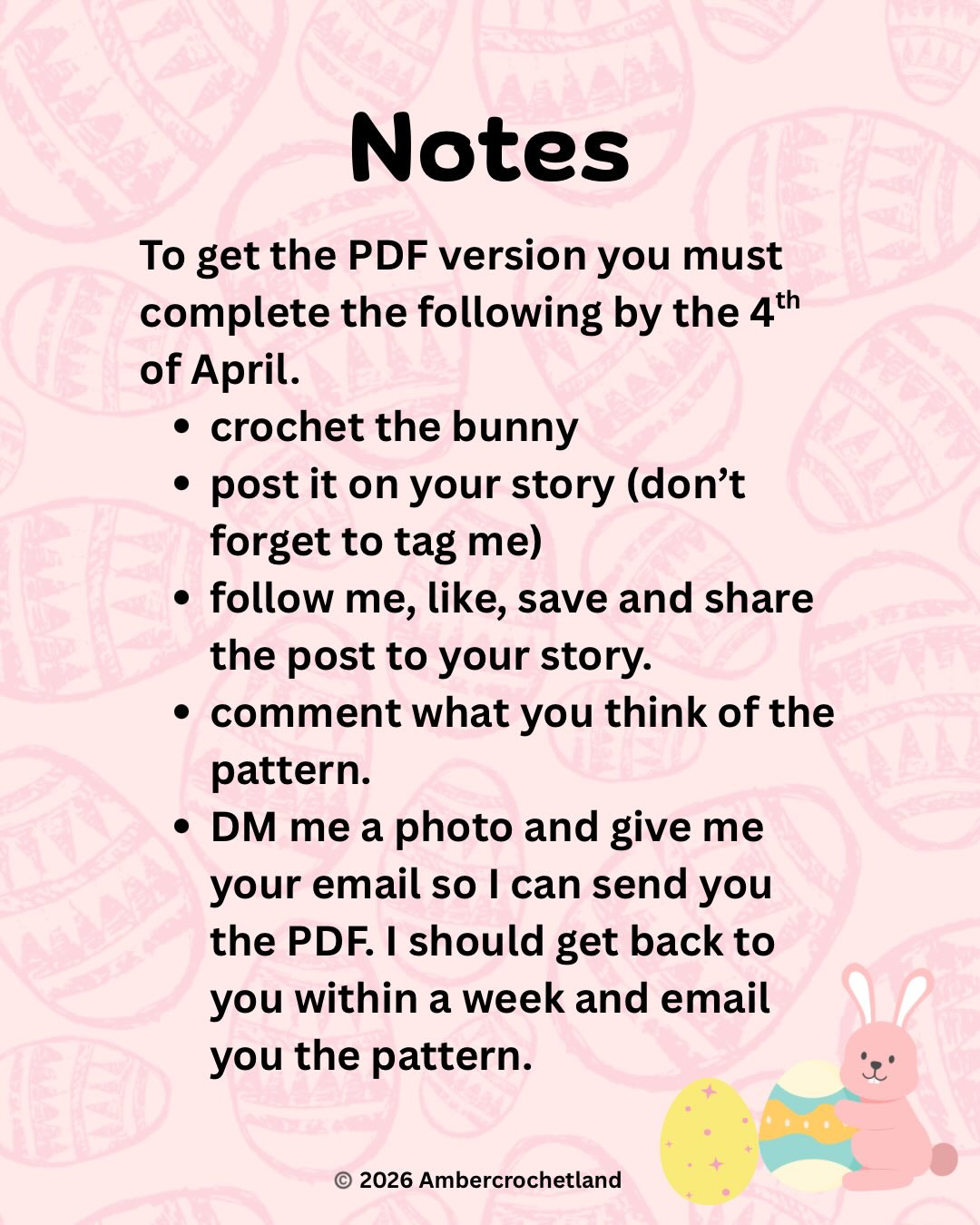 Free Easter Bunny LED Tea Light Cover Crochet Pattern (48 Hours Only)