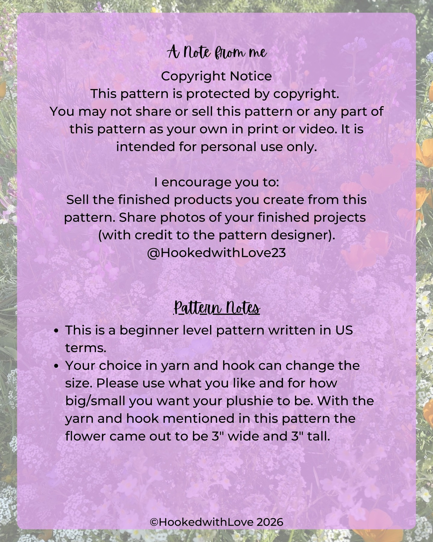 Free Fidget Flower Crochet Pattern with Pony Beads
