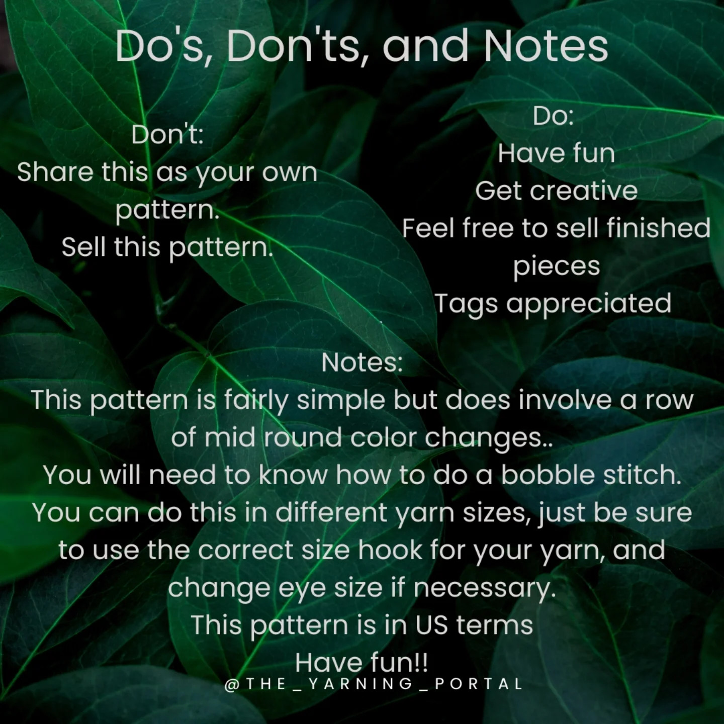 Free Low Sew Caterpillar Crochet Pattern