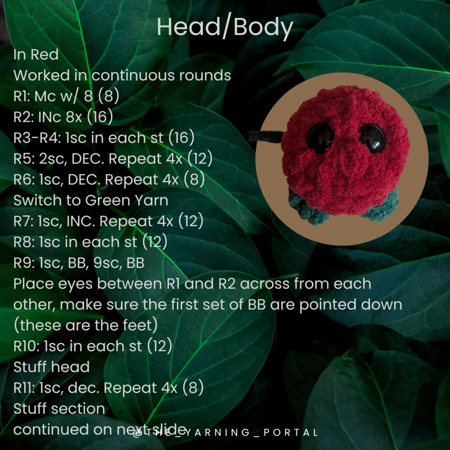 Free Low Sew Caterpillar Crochet Pattern