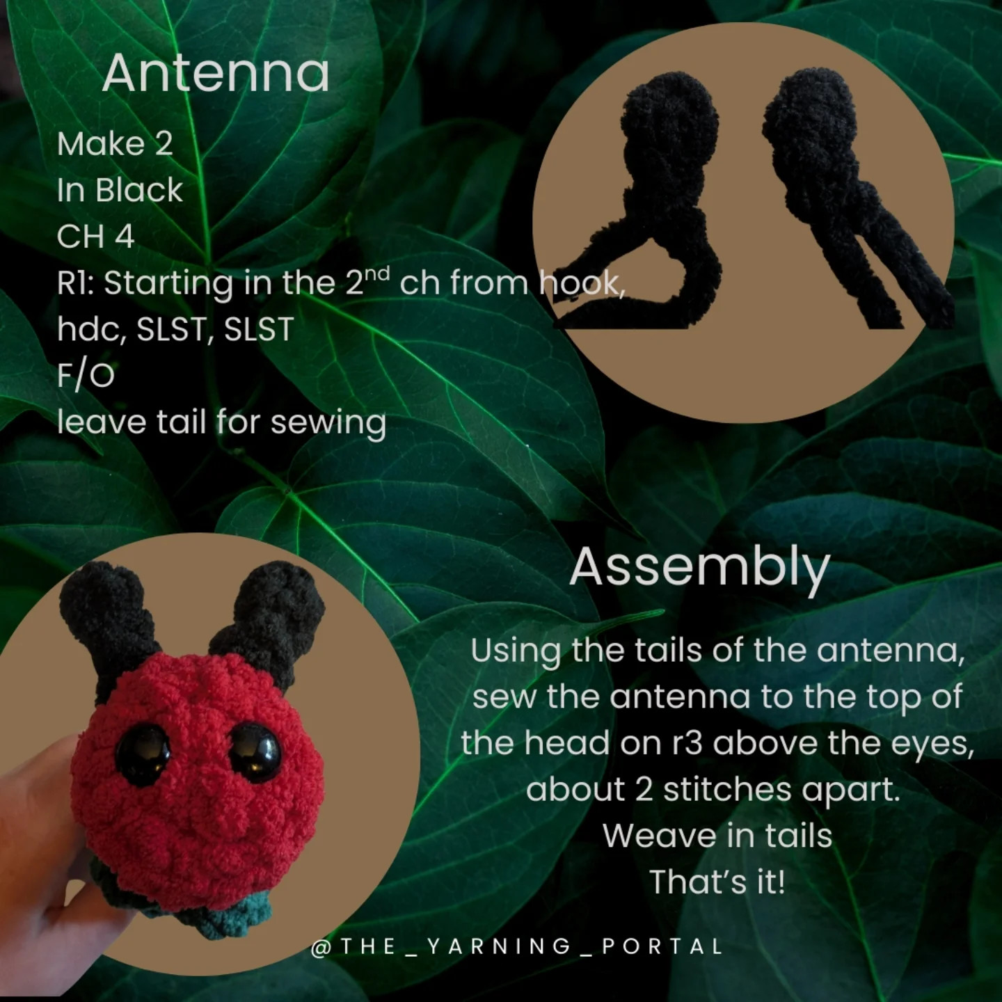 Free Low Sew Caterpillar Crochet Pattern