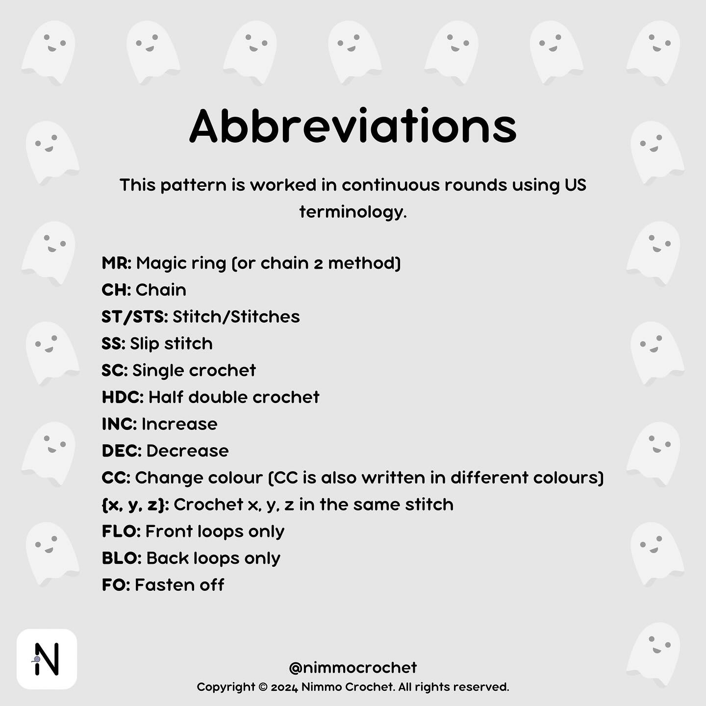 Free No-Sew Perry the Ghost Pumpkin Crochet Pattern