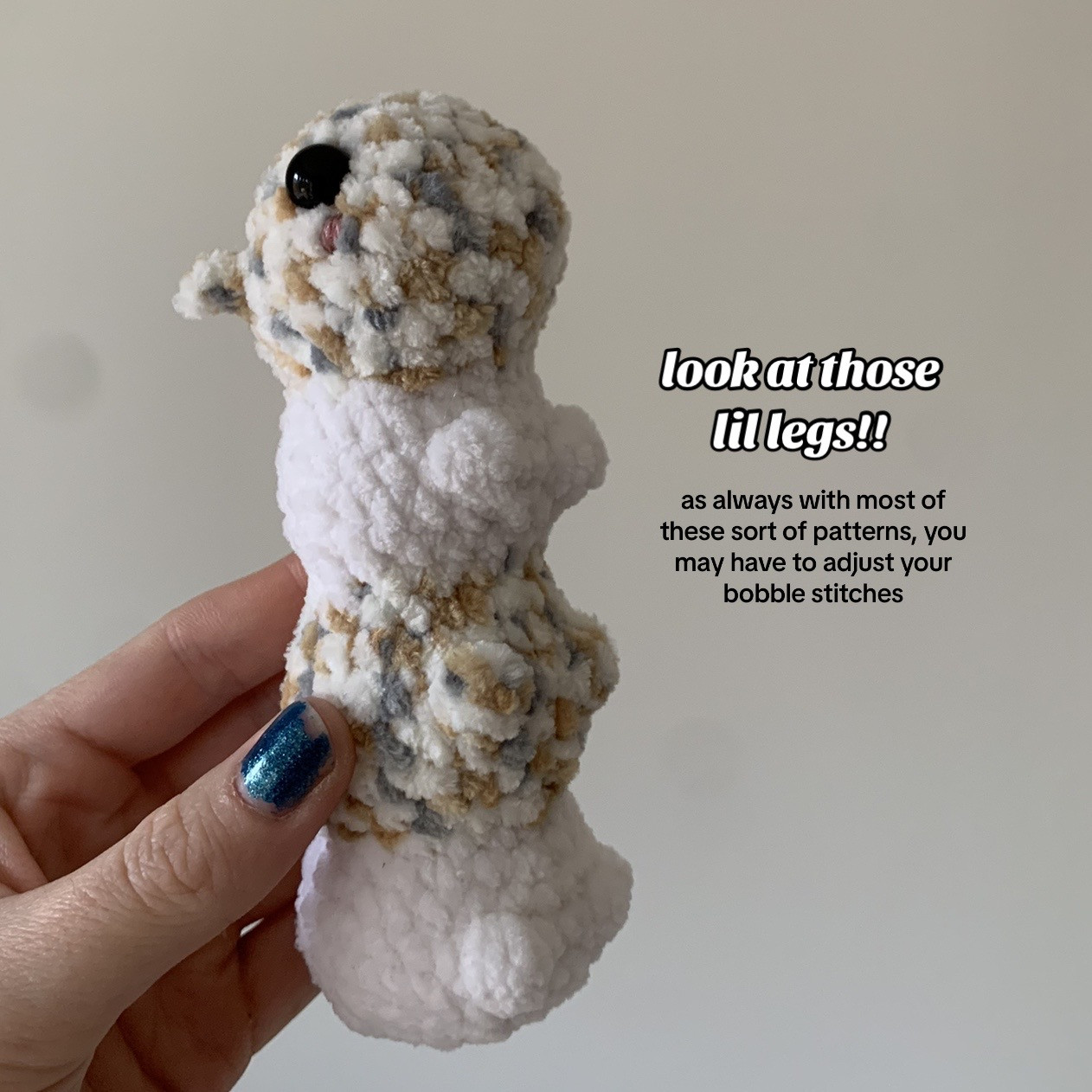 Free Pattern: Beginner Friendly Bobble Stitch Caterpillar Amigurumi