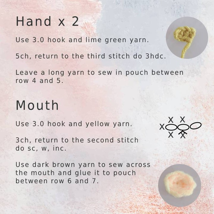 Free Pattern: Cute Lime Green Penguin Drawstring Pouch Crochet Tutorial with Materials and Abbreviations